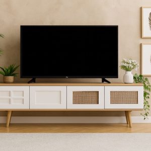 میز تلویزیون چوب بلوط