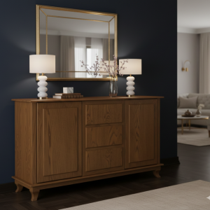 کنسول چوب بلوط