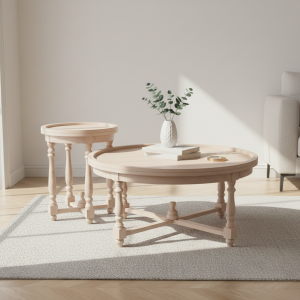 جلو مبلی بلوط سفید